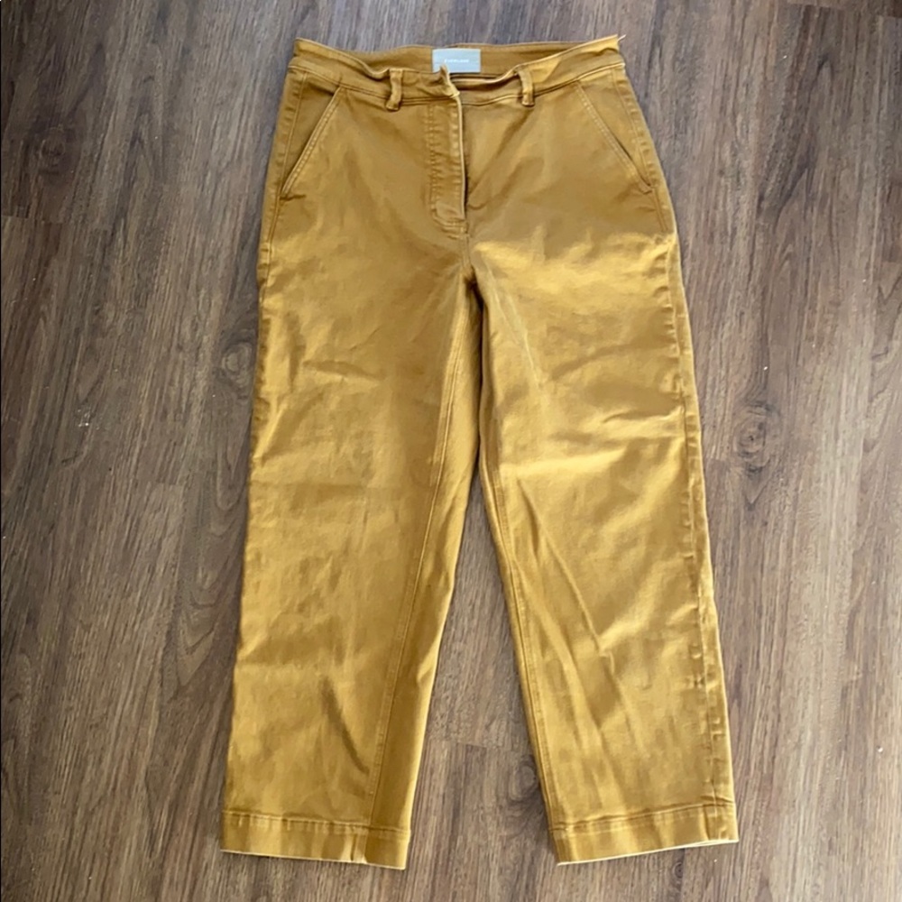 Everlane cropped wide leg pants, size 12